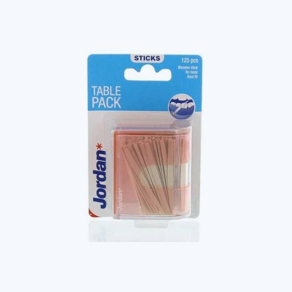 Jordan Tandenstokers Extra Dun - 125 stuks