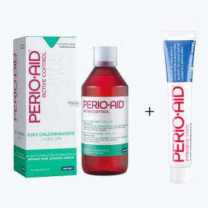 Perio•Aid Intensive Care Gel Tandpasta + Spoelmiddel